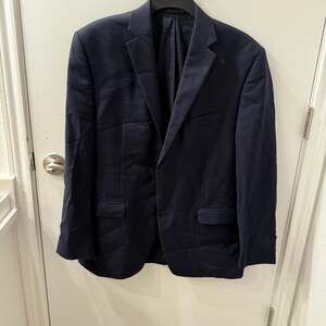 Lauren Ralph Lauren Black Label Mens 2 Button Wool Blend Blazer